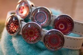 Armband mit Schiebeperlen MANDALA